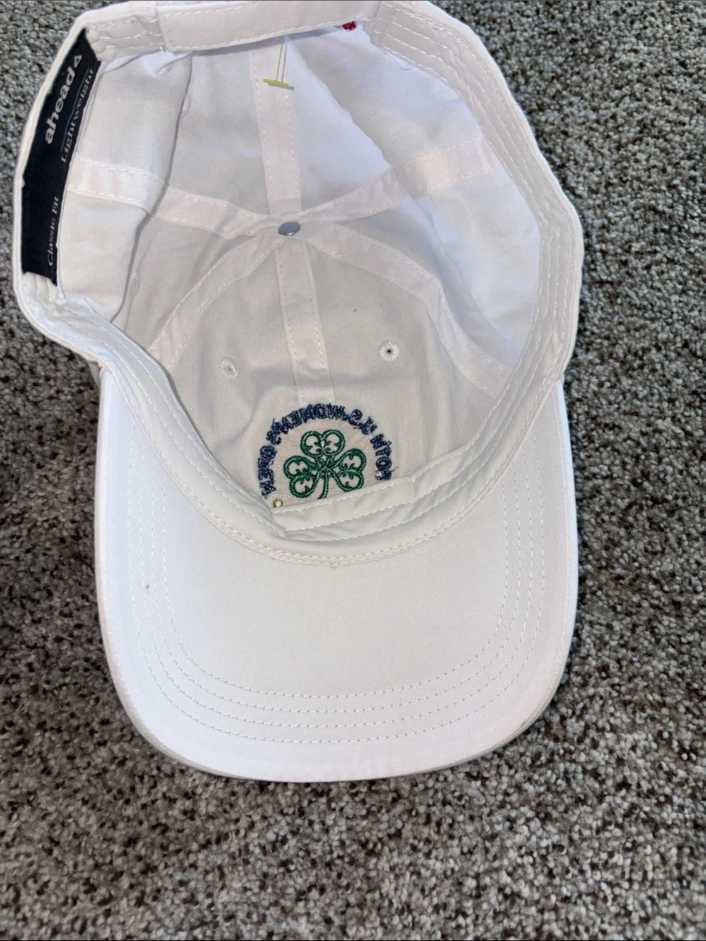 White 80th U.S. Women's Open Erin Hills Embroidered Baseball Cap